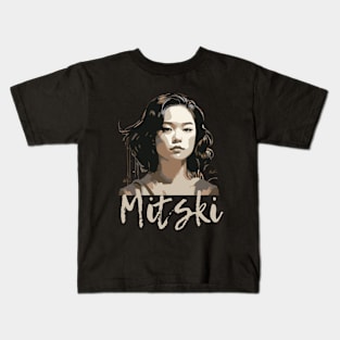 VINTAGE MITSKI // INDIE FANS ART Kids T-Shirt